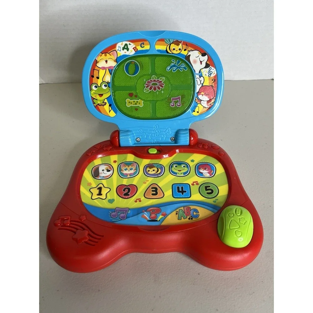 VTech Baby Learning Laptop‎ Interactive Educational Toy Lights Sounds Tested